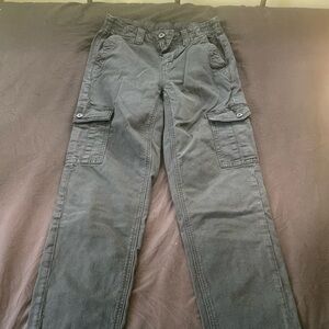 American Eagle Cargo Pants, black, women’s size - 000 short